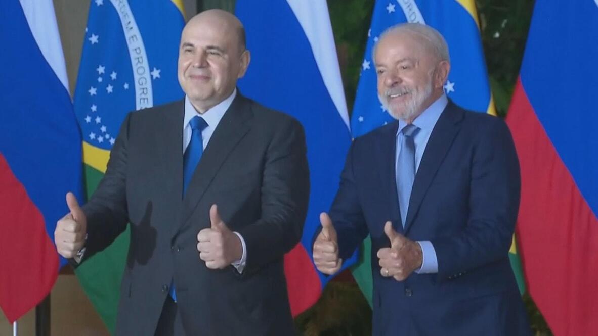 The PM and the president - Mishustin meets with Lula da Silva in Brasilia