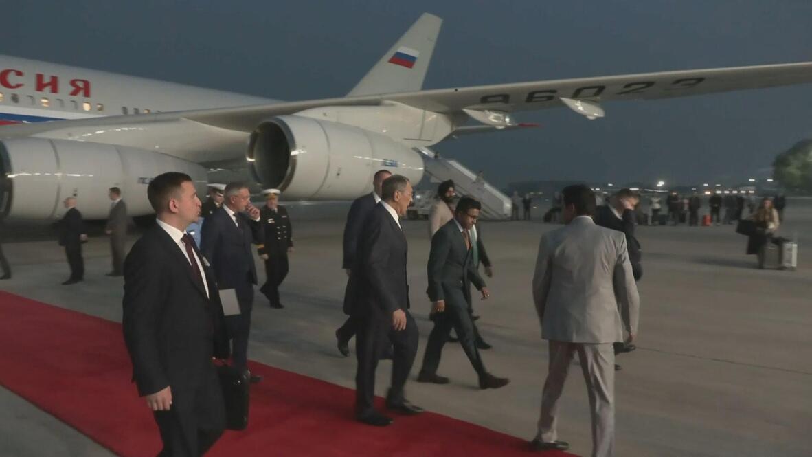 Lavrov in New Delhi - Russia's FM arrives in Indian capital for BRICS foreign ministers' meeting