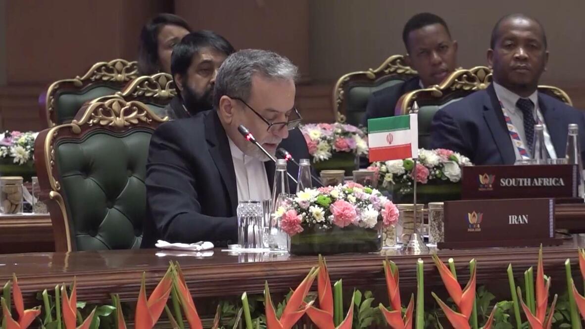 'The battle Iran has fought is in defence of us all' - Araghchi urges BRICS to confront 'Western hegemony' during New Delhi visit