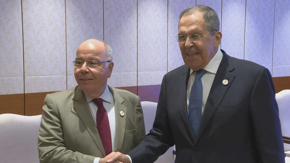 Long day, long day! - Lavrov meets Brazil's FM Vieira in New Delhi