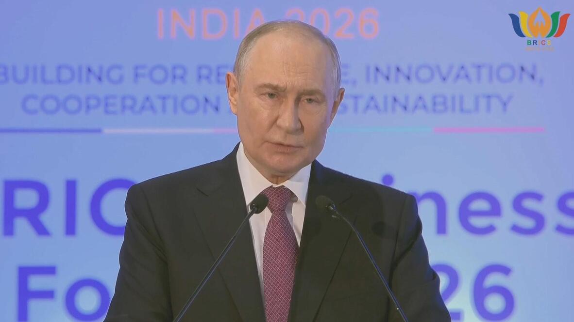 Those who pushed anti-Russian sanctions faced economic downturn! - Putin at BRICS biz forum