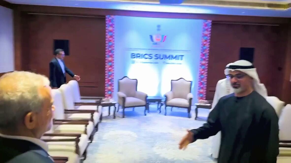 BRICS bridge-building - Abu Dhabi Crown Prince meets Iranian President for talks on regional stability