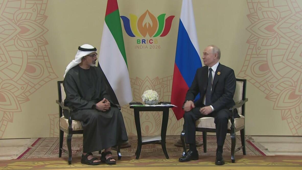 'UAE now one of Russia's closest partners in region' - Putin meets Abu Dhabi Crown Prince on BRICS sidelines