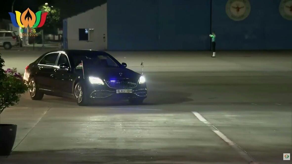 BRICS farewell - Abu Dhabi Crown Prince leaves New Delhi after landmark summit