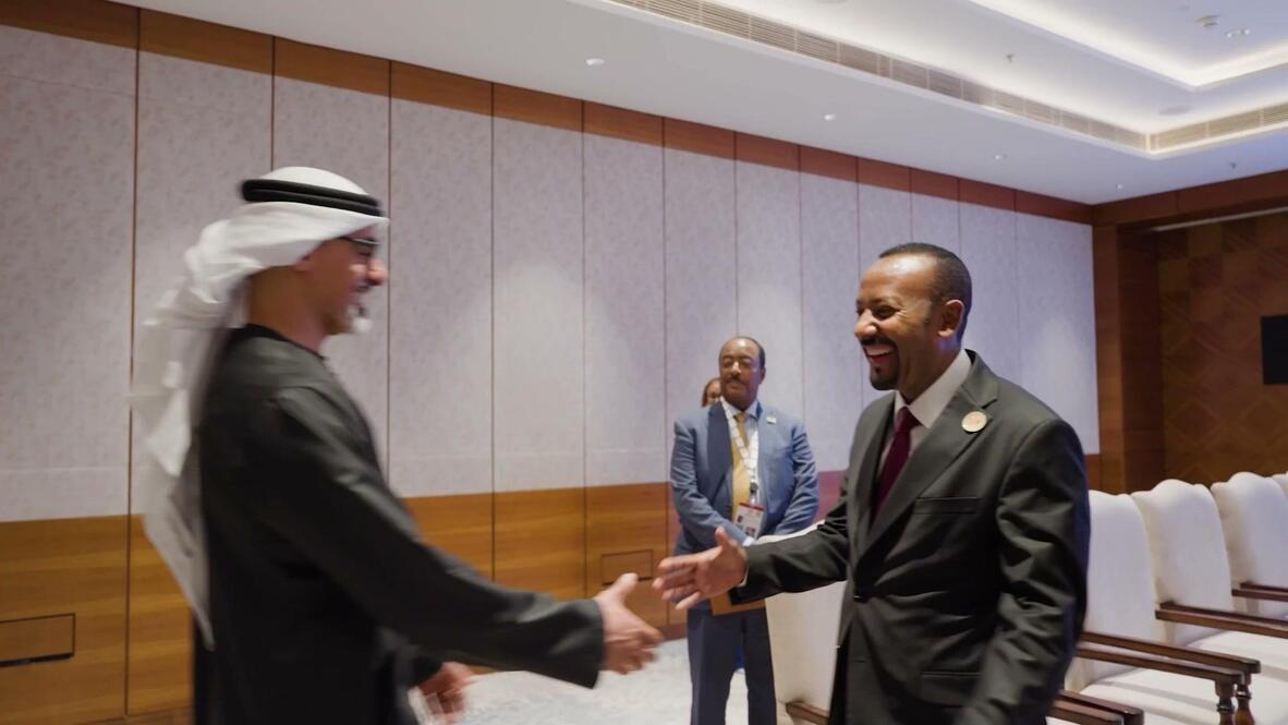 Bilateral boost - Abu Dhabi Crown Prince, Ethiopian PM discuss strengthening relations at BRICS summit