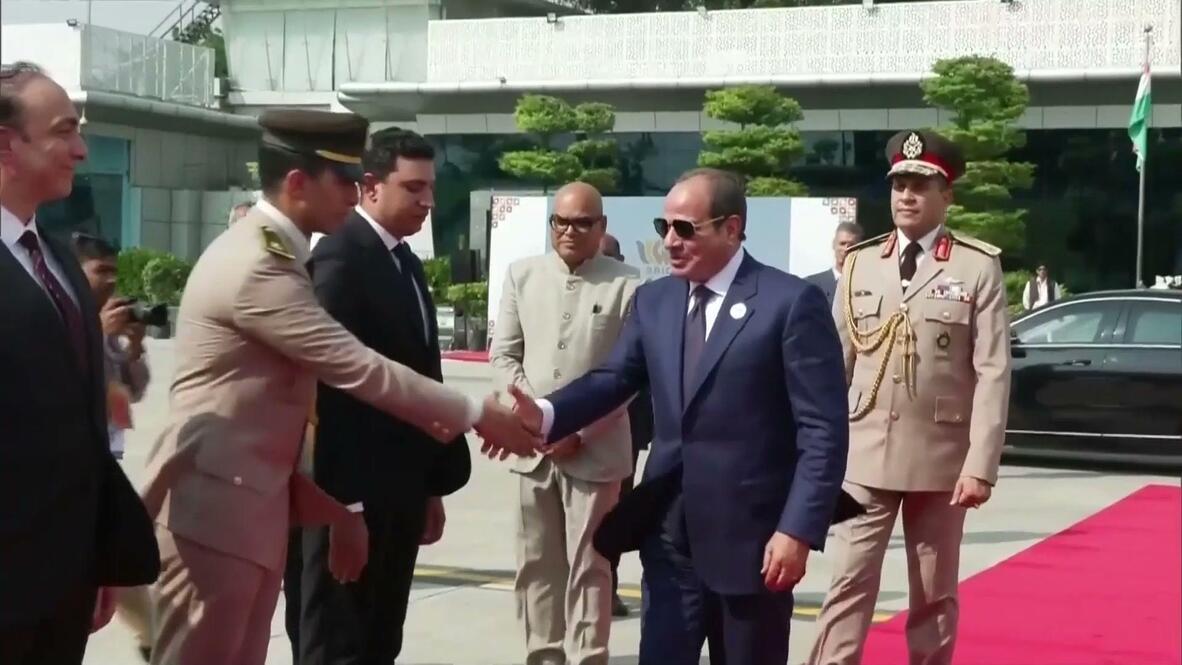 Sisi you next time! - Egyptian president leaves New Delhi after taking part in landmark BRICS summit